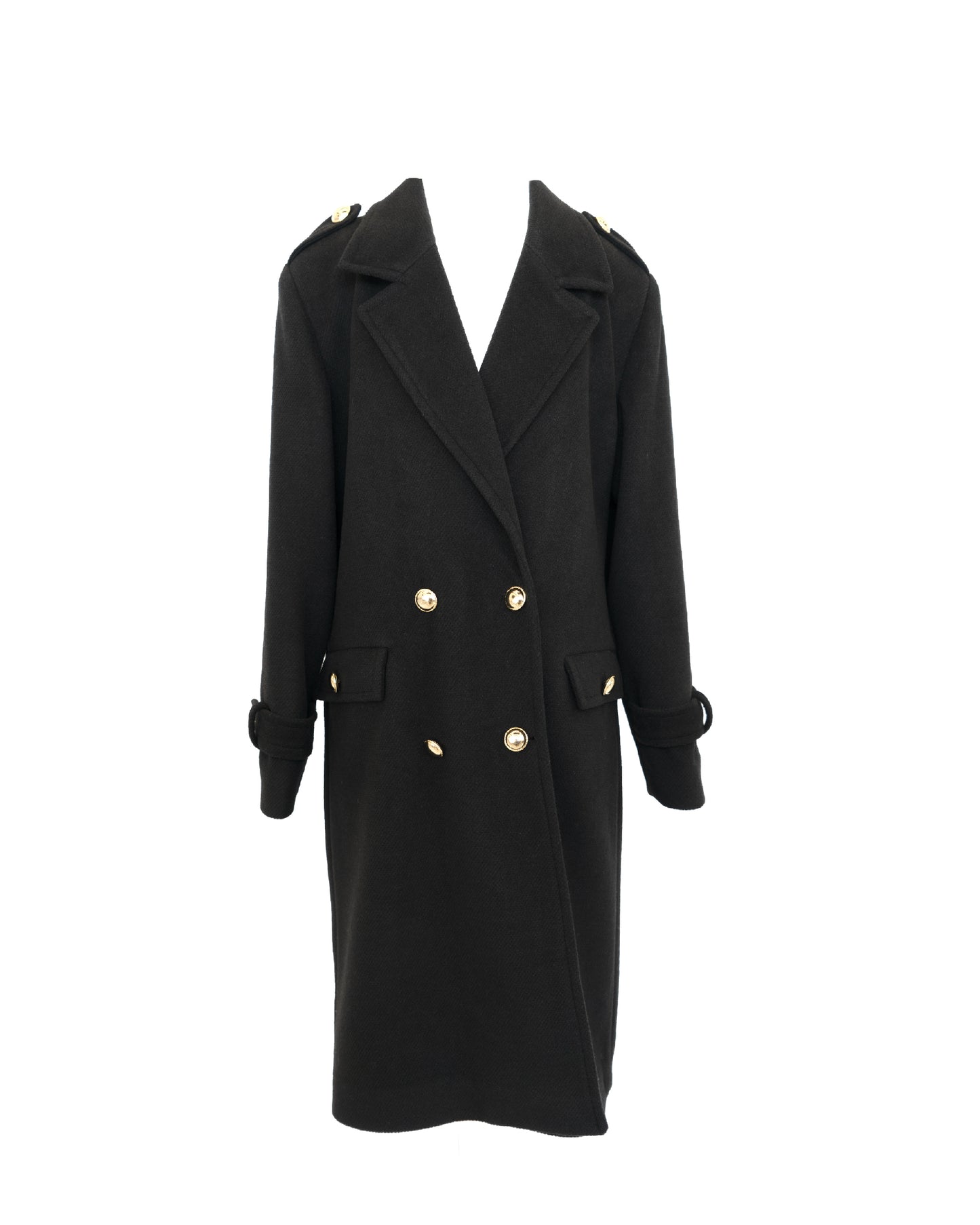 ILLIANA COAT 480FG BLACK FW24