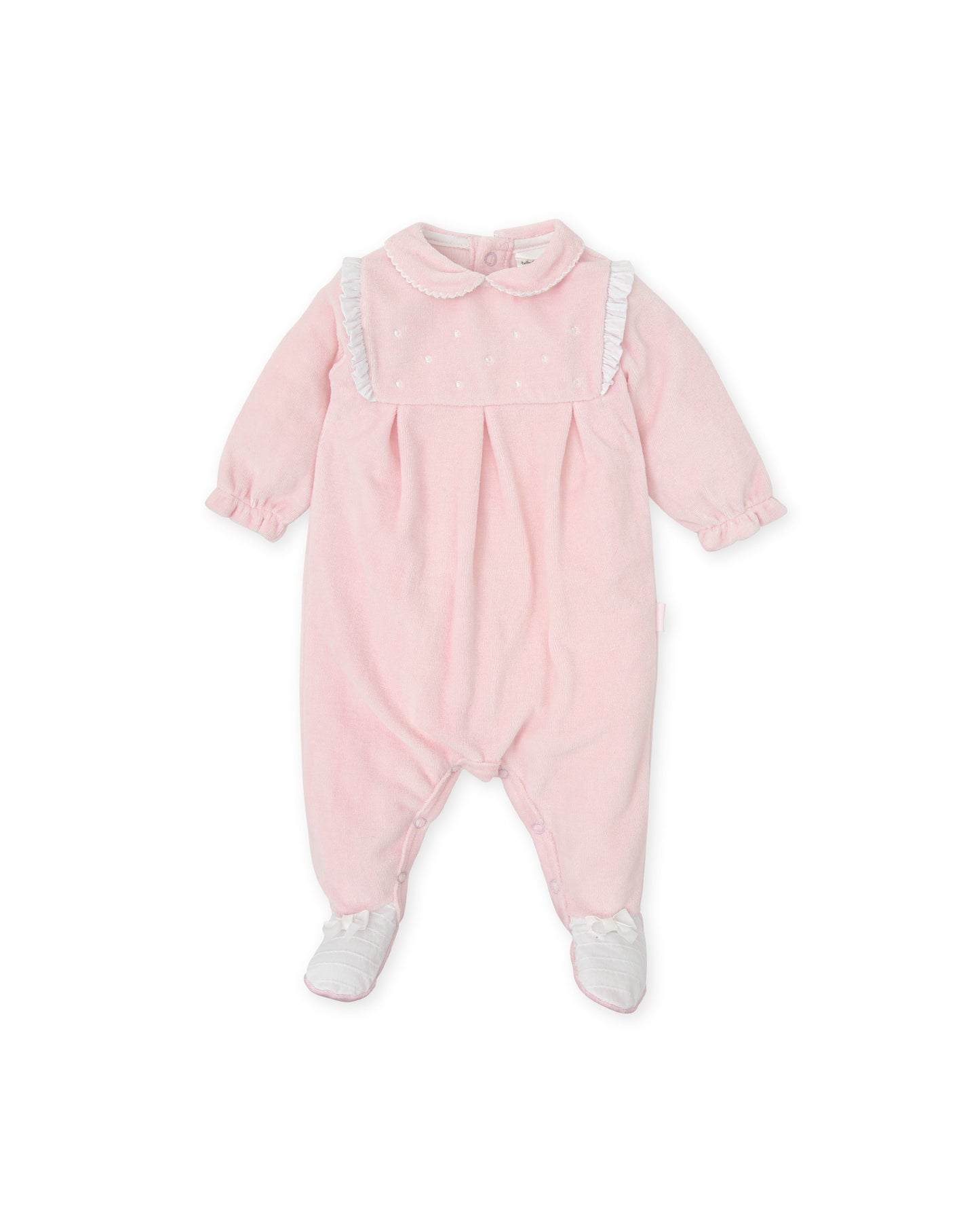 TUTTO PICCOLO FOOTIE PINK 8082W24 FW24
