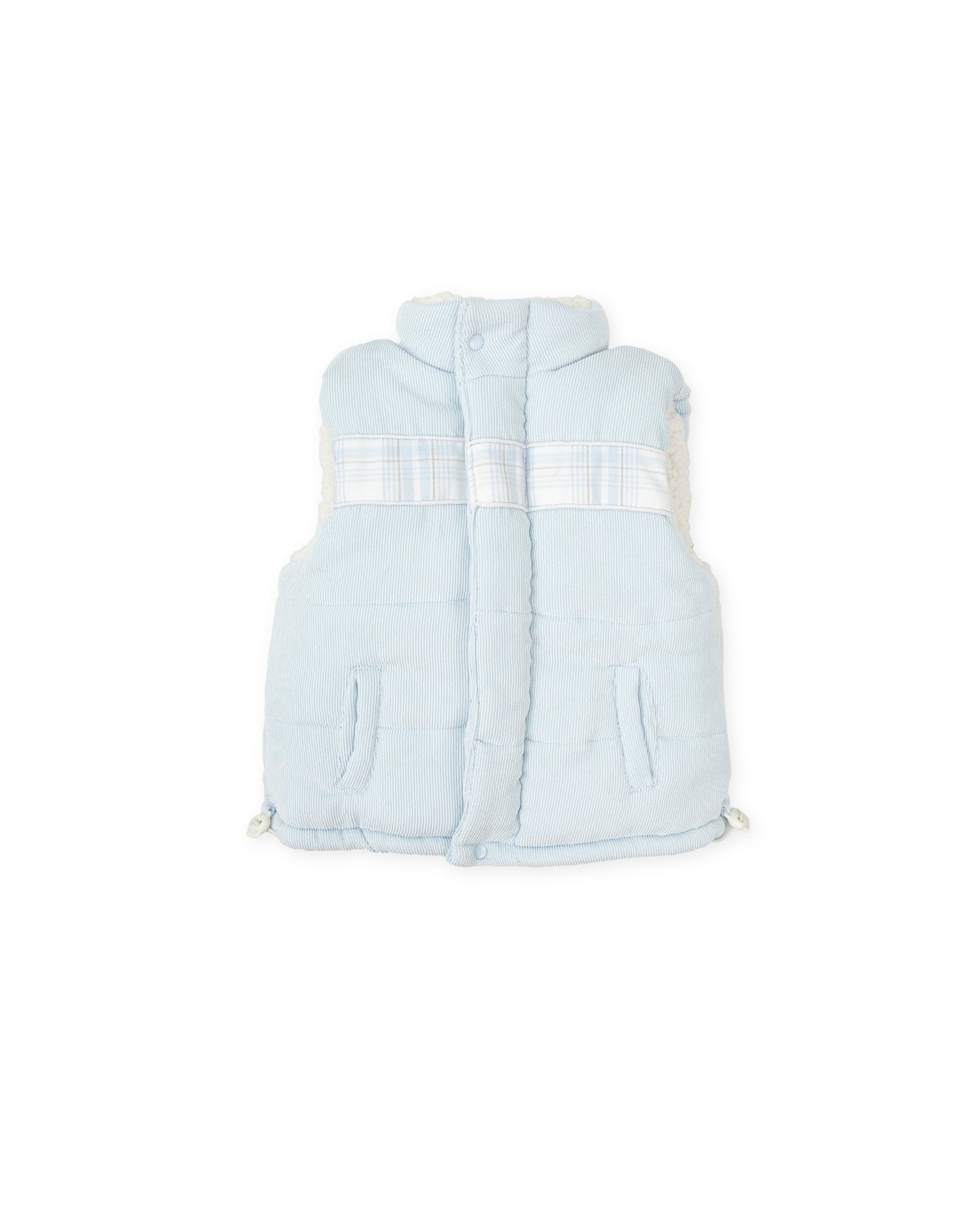TUTTO PICCOLO VEST BLUE 8610W24 FW24