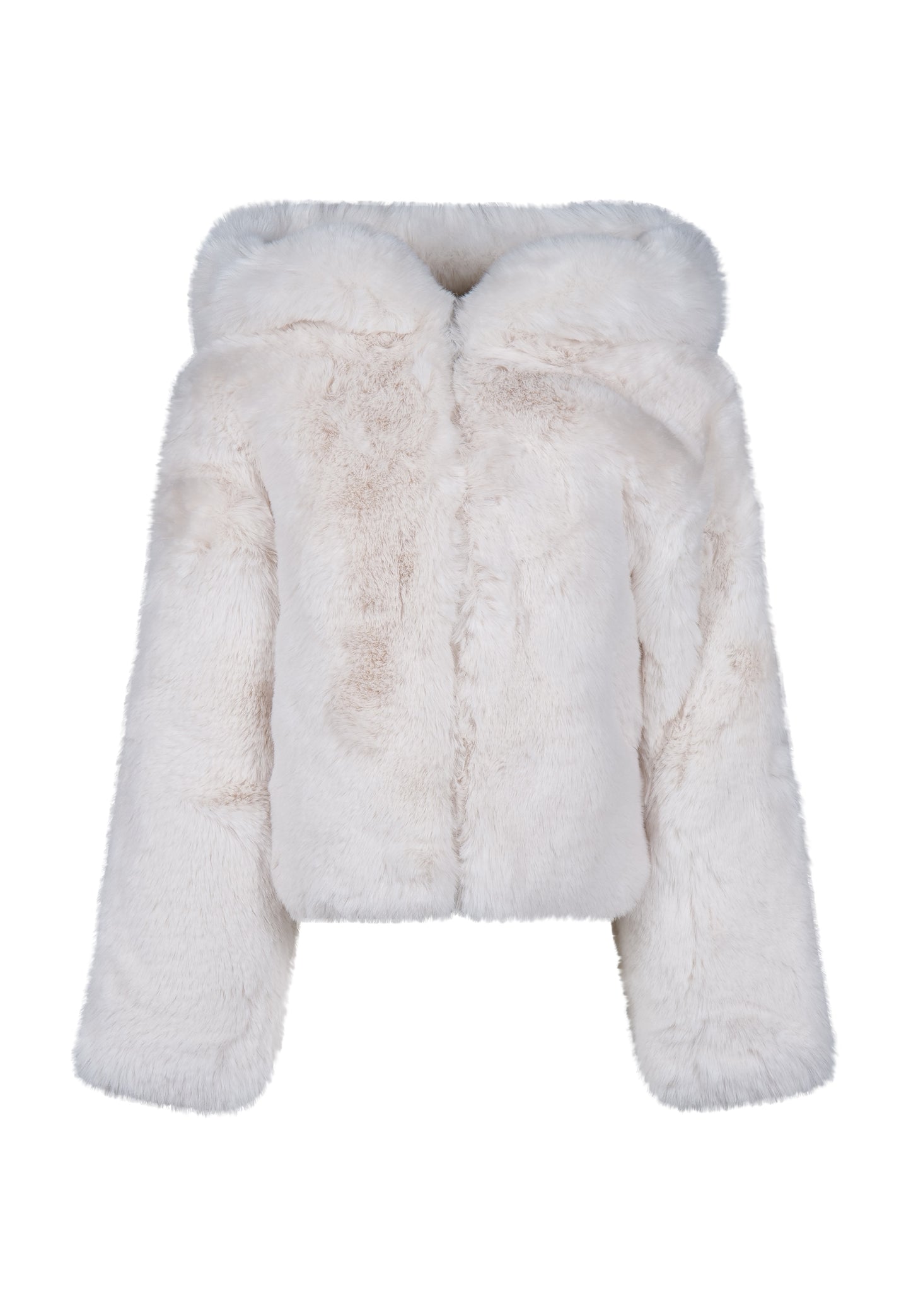 FUN & FUN COAT WHITE FBJK00744 FW24