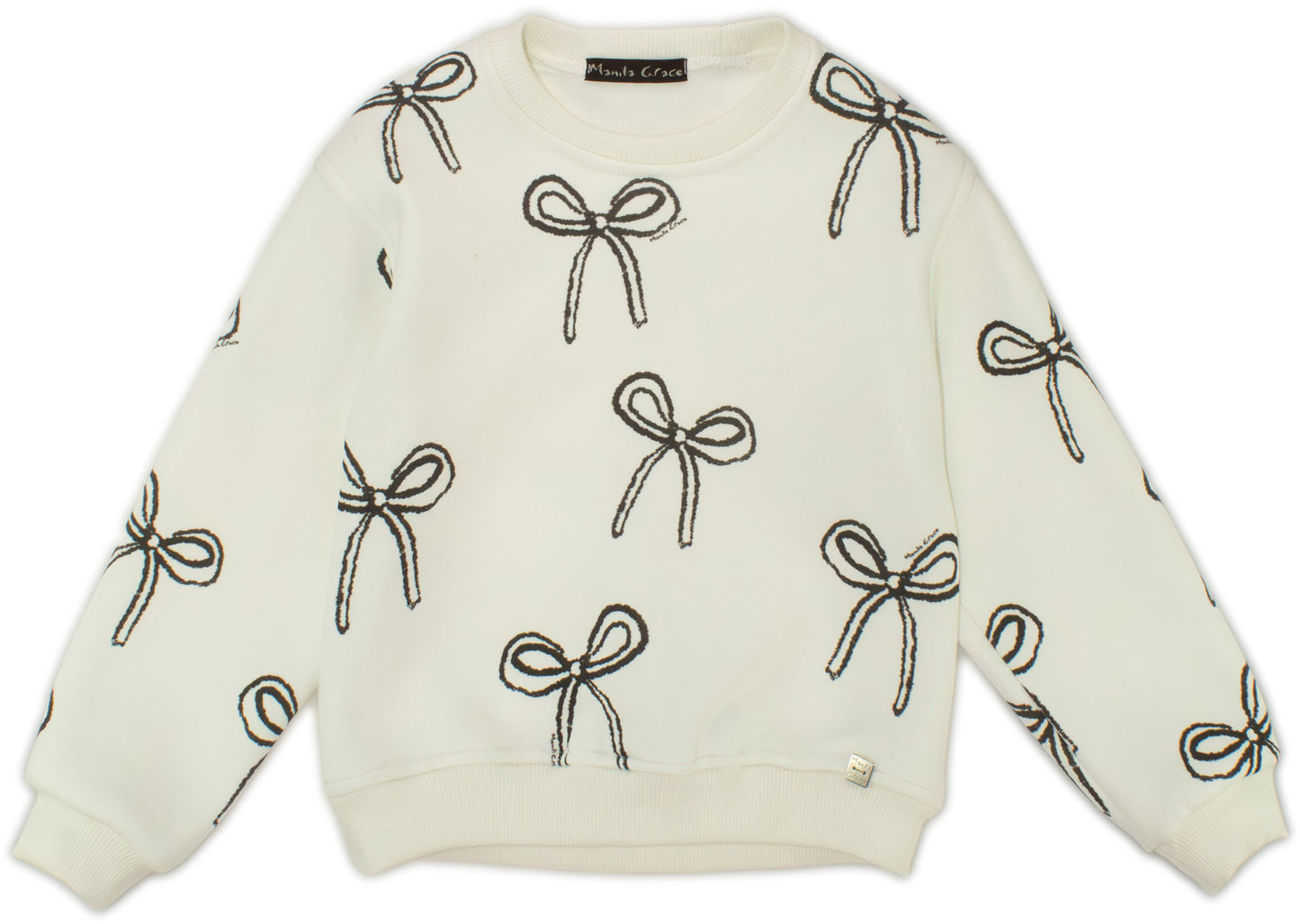 MANILA GRACE SWEATER CREMA MFBF24W253 FW24
