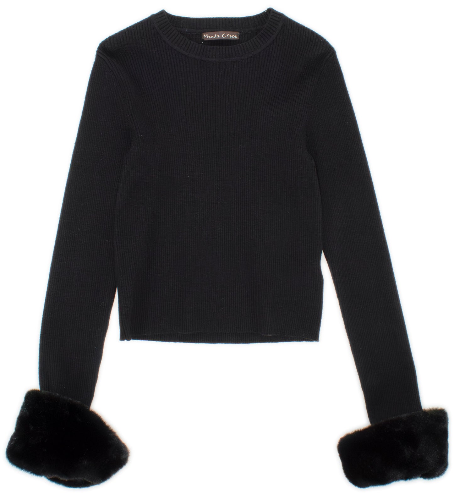 MANILA GRACE SHIRT BLACK MFJF24M068 FW24