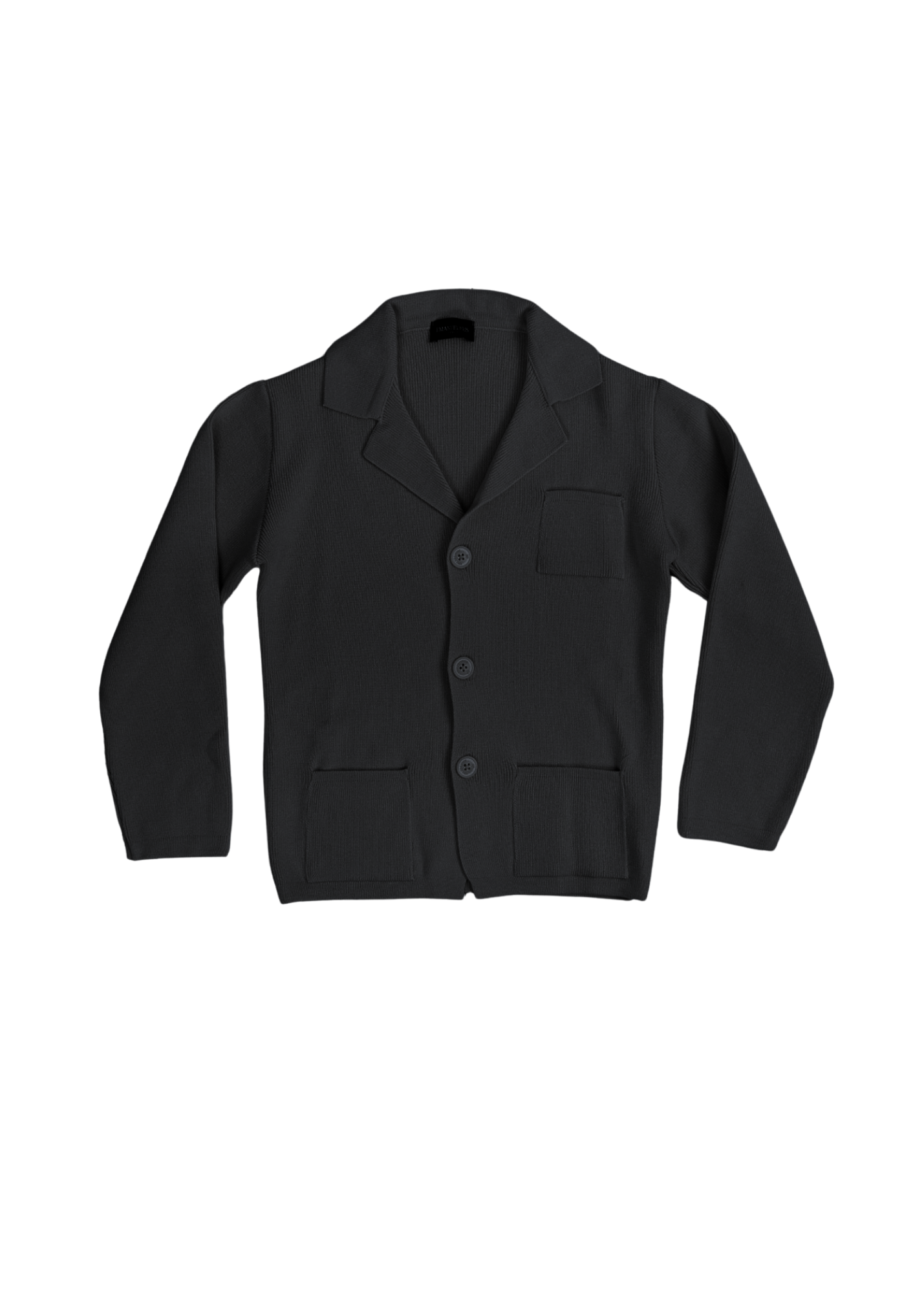 EMANUEL PRIS CARDIGAN BLACK EMG7092 FW24