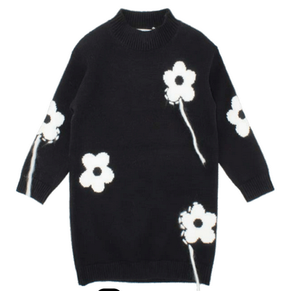MANILA GRACE DRESS BLACK MB3036 FW25