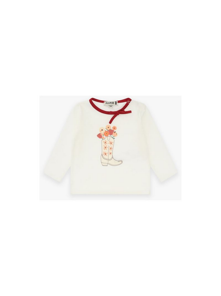 PLEASE SHIRT OFF WHITE ML19030 FW25
