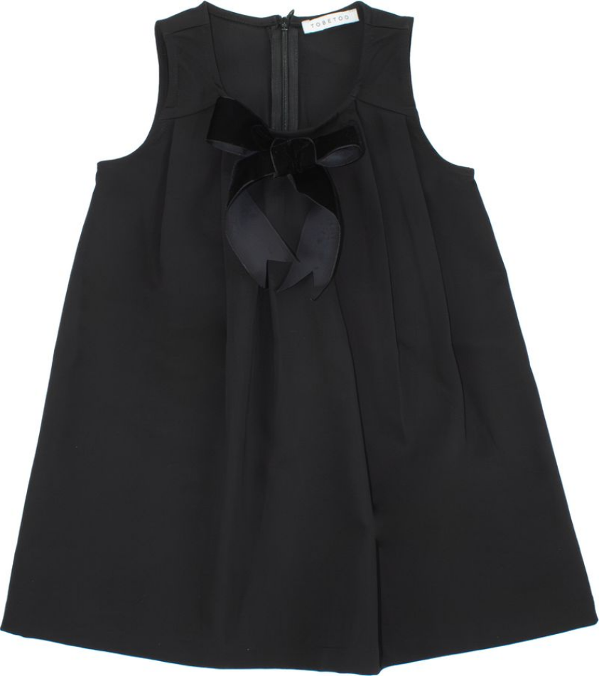 TO BE TOO DRESS BLACK TB979 FW25