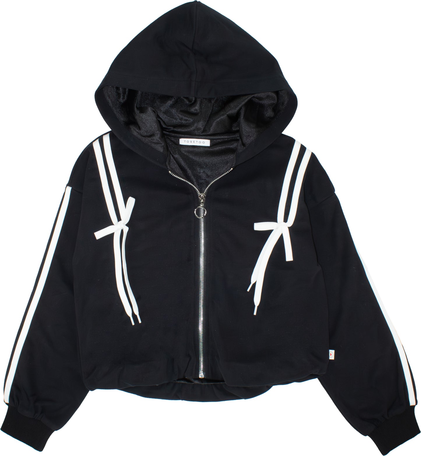 TO BE TOO JACKET BLACK T708 FW25