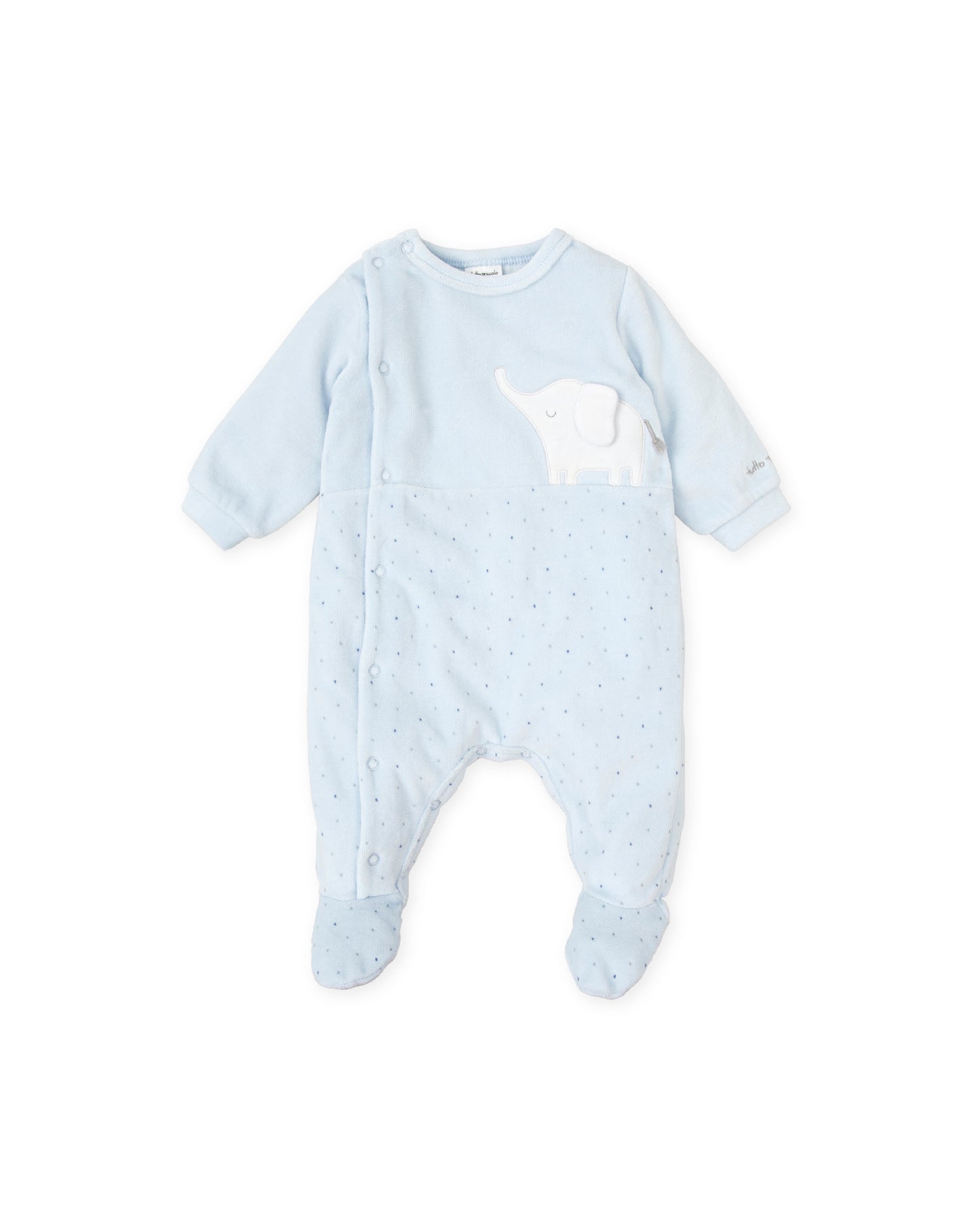 TUTTO PICCOLO FOOTIE SKYBLU 8088W24 FW24