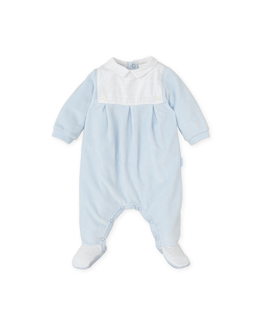 TUTTO PICCOLO FOOTIE BLUE 8182W24 FW24