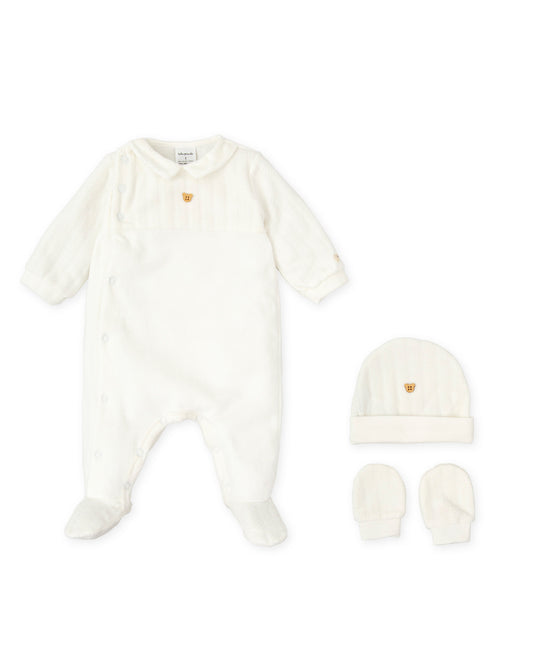 TUTTO PICCOLO FOOTIE WHITE 8680W24 FW24