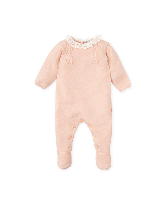 TUTTO PICCOLO FOOTIE PINK 8706W24 FW24