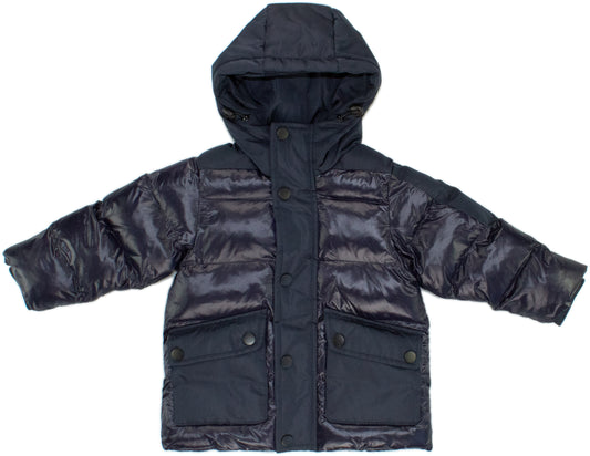 Y CLU COAT BLU BYN12761 FW24