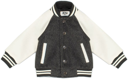 Y CLU JAKCET ASFALTO/LATTE BYN12779 FW24