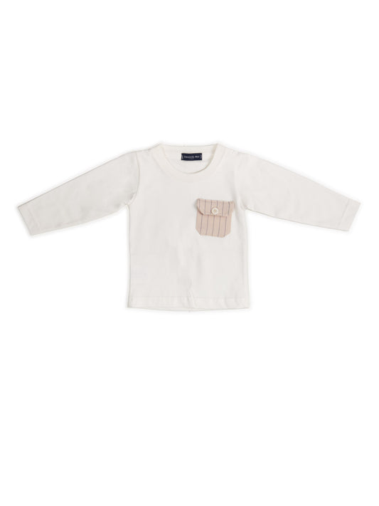 EMANUEL PRIS T SHIRT OFF WHITE ETS3127 FW24