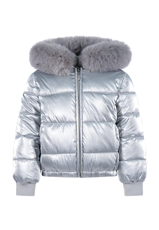 FUN FUN COAT GREY FBJK02012 FW25