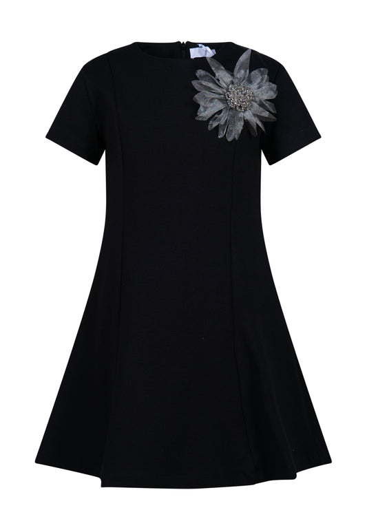 FUN & FUN DRESS BLACK FCJDR00031 FW24