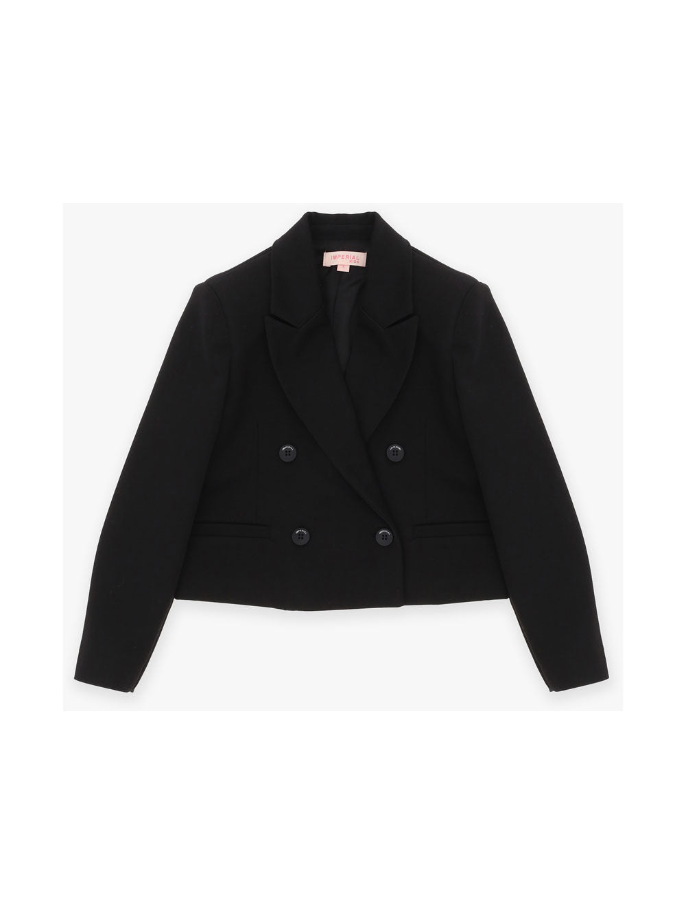 IMPERIAL JACKET BLACK JB89132G68 GIRLS FW24