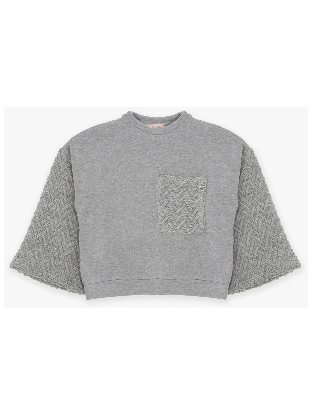 PLEASE SWEATER GREY LB50040 FW24