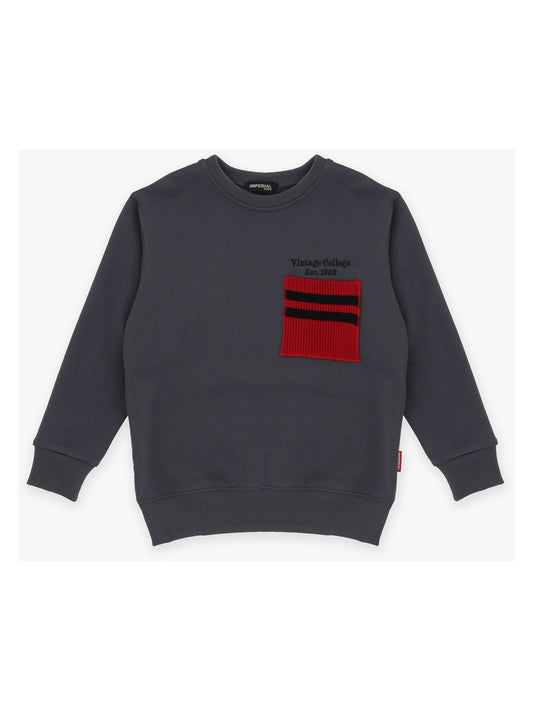 IMPERIAL SWEATER BLACK LB57040B BOYS FW24