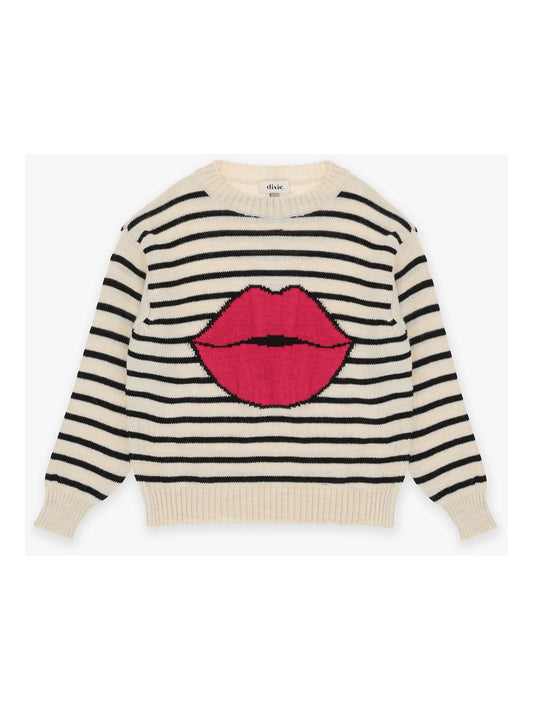 DIXIE SWEATER NB20231 ALMOND MILK FW24