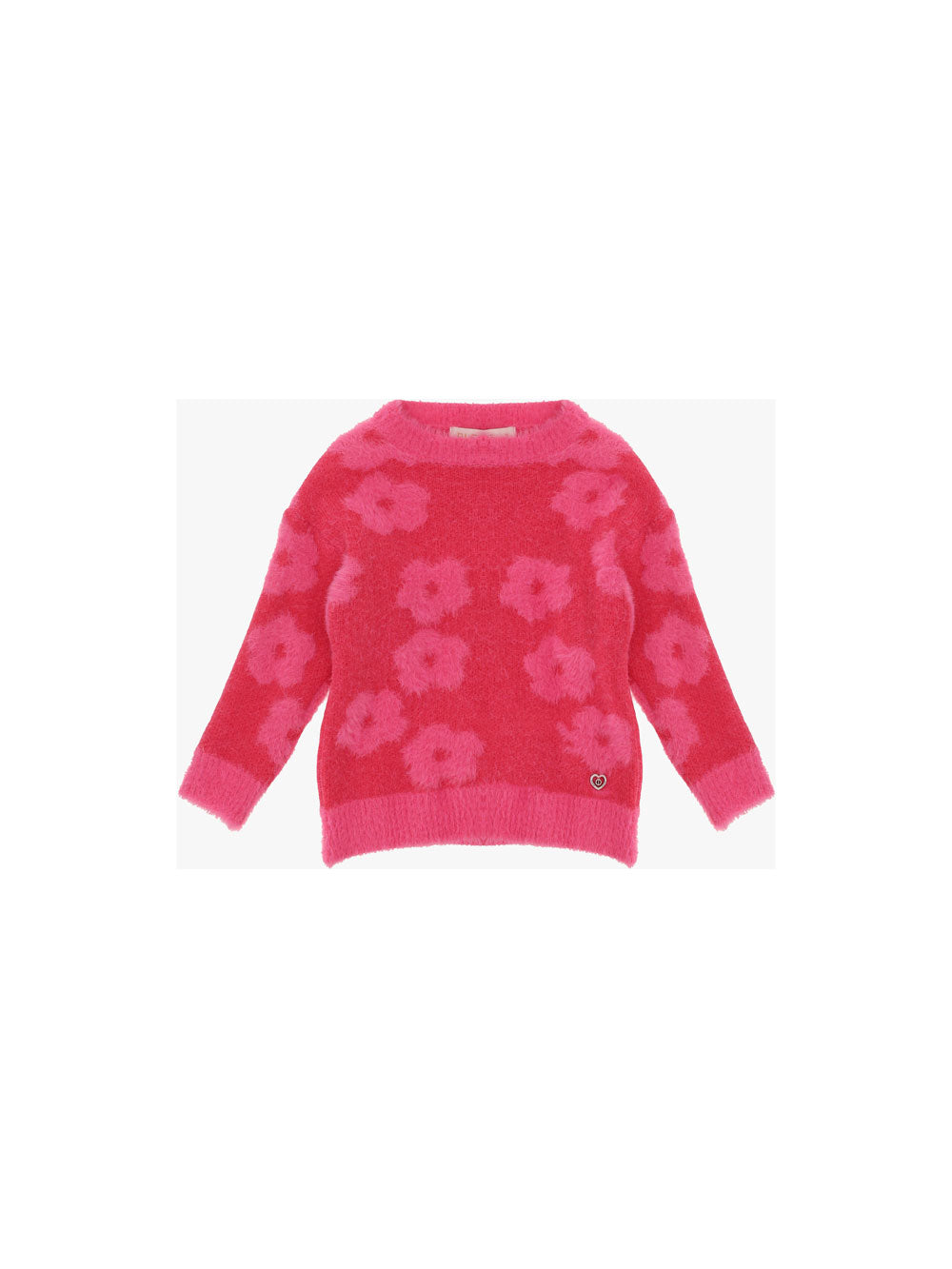 PLEASE SWEATER KNIT TOP NB21230G GIRLS FW24