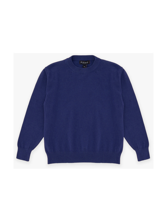 PLEASE SWEATER NB91230 NAVY FW24