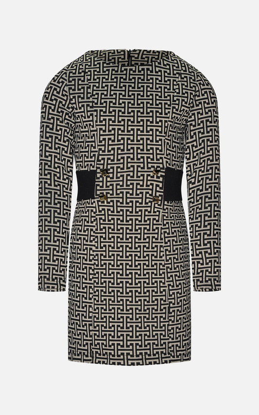 HATE LOVE DRESS MULTI OJDR00477 FW24