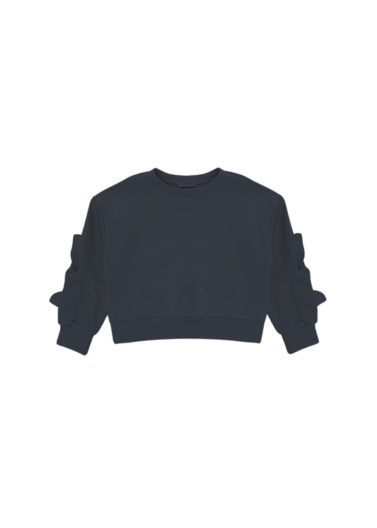 IMPERIAL SWEATER BLACK LB59040G GIRL FW24