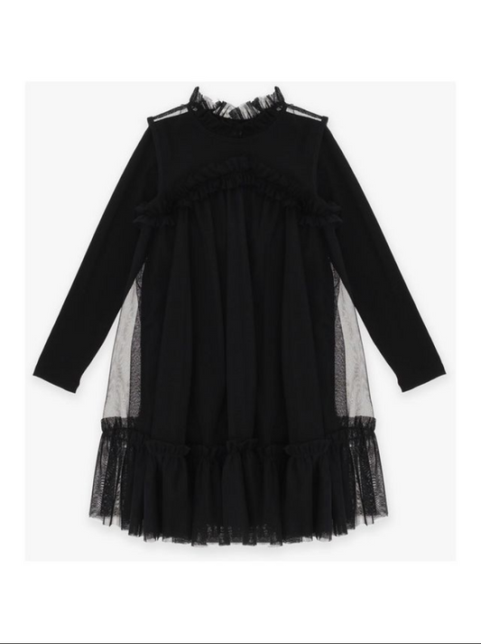 IMPERIAL DRESS AB59290 BLACK FW24