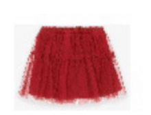 PLEASE SKIRT ROSSO GB07290G FW25