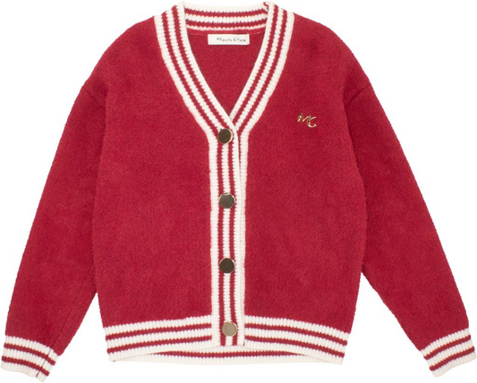 MANILA GRACE CARDIGAN BORDEAUX M2820 FW25