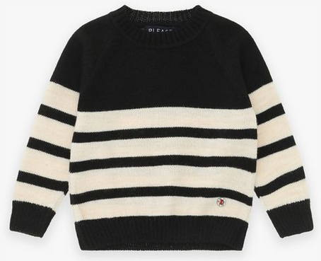 PLEASE SWEATER BLACK NB36230 FW25