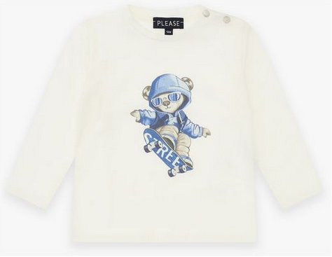 PLEASE SHIRT OFF WHITE ML16030 FW25