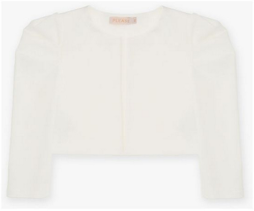 PLEASE COAT BLACK LG02042 FW25