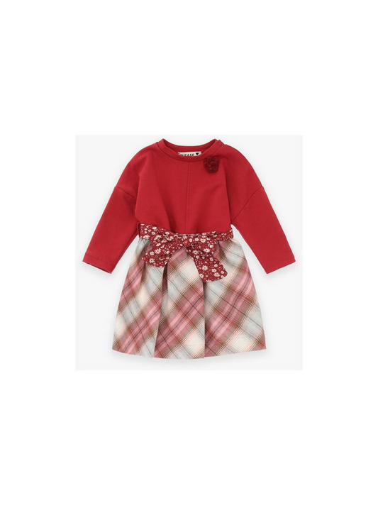 PLEASE DRESS ROSSO AB11103 FW25