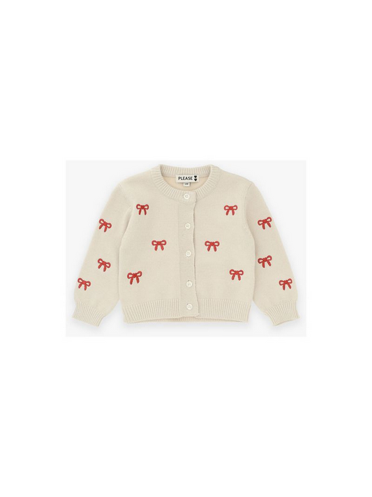 PLEASE CARDIGAN MARMO NB05234 FW25