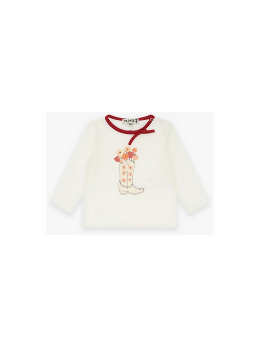 PLEASE SHIRT OFF WHITE ML19030 FW25