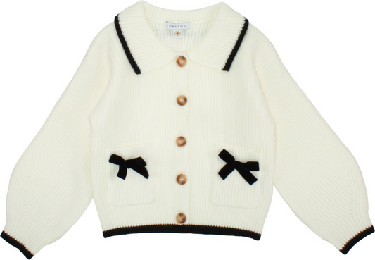 TO BE TOO CARDIGAN LATTE TB980 FW25