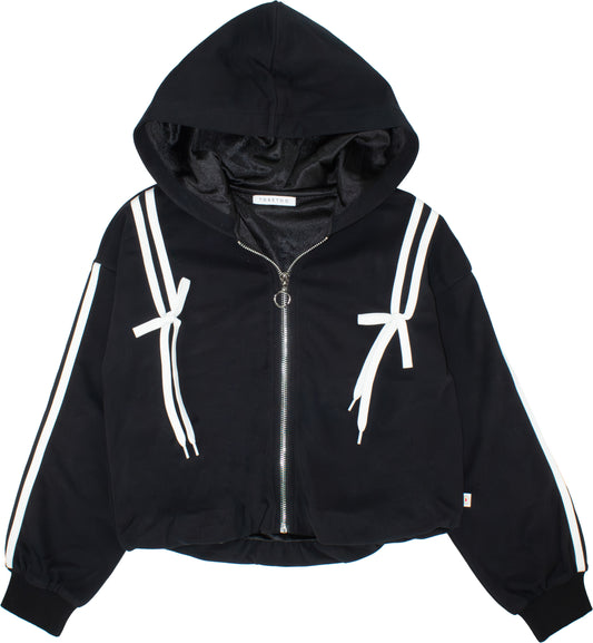TO BE TOO JACKET BLACK T708 FW25