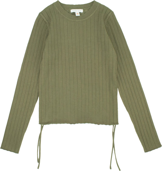 TO BE TOO SWEATER OLIVE T824 FW25