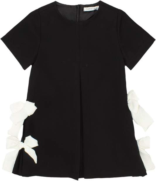 TO BE TOO DRESS BLACK TFBF24A602 FW24