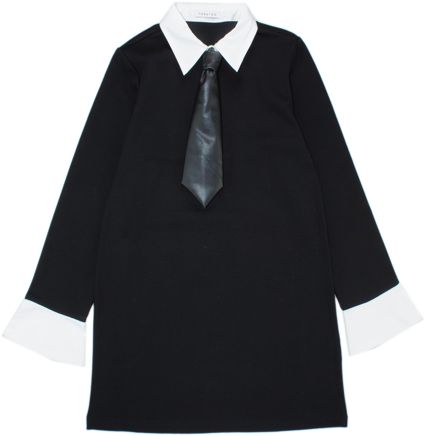 TO BE TOO DRESS BLACK TFJF24A525 FW24