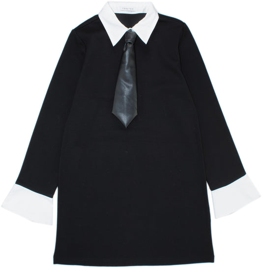 TO BE TOO DRESS BLACK TFJF24A525 FW24