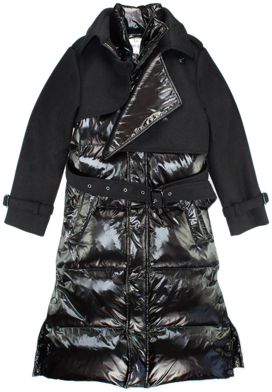 TO BE TOO COAT BLACK TFJF24C496 FW24