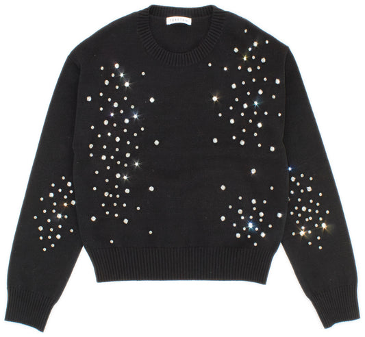 TO BE TOO SWEATER BLACK TFJF24M512 FW24