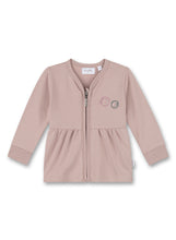 Load image into Gallery viewer, SANETTA SWEATJACKET LIGHT MAUVE BABY GIRLS 10990 38201 SS23