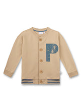 Load image into Gallery viewer, SANETTA SWEATJACKET LIGHT SAND KIDS BOYS 11095 18079 SS23