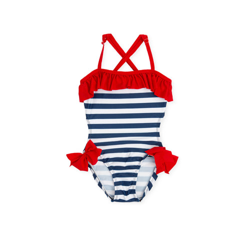 TUTTO PICCOLO SWIMSUIT NAVY BLUE 5066S23 B07 SS23