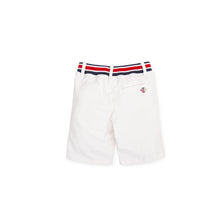 Load image into Gallery viewer, TUTTO PICCOLO BERMUDA SHORTS OPTICAL WHITE 5343S23 W00 SS23