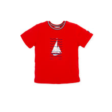 Load image into Gallery viewer, TUTTO PICCOLO T SHIRT RED 5667S23 R00 SS23